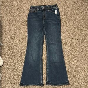 Old Navy Women's Blue Flare Jeans